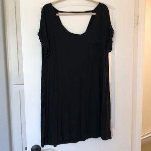 Black tshirt dress